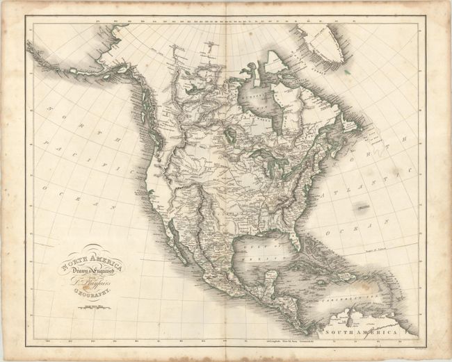 North America Drawn & Engraved for Dr. Playfairs Geography