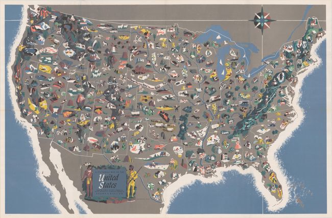 A Pictorial Map of the United States
