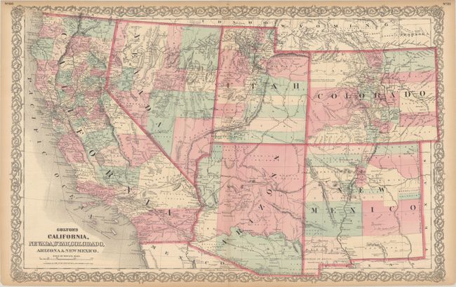 Colton's California, Nevada, Utah, Colorado, Arizona & New Mexico