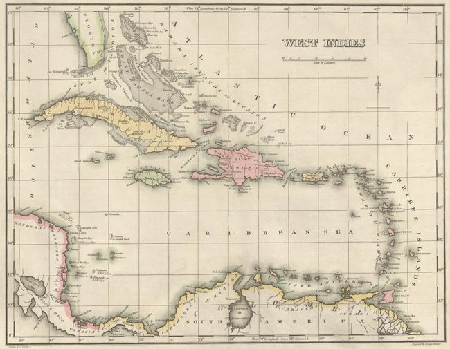 Geographical, Statistical, and Historical Map of the West Indies