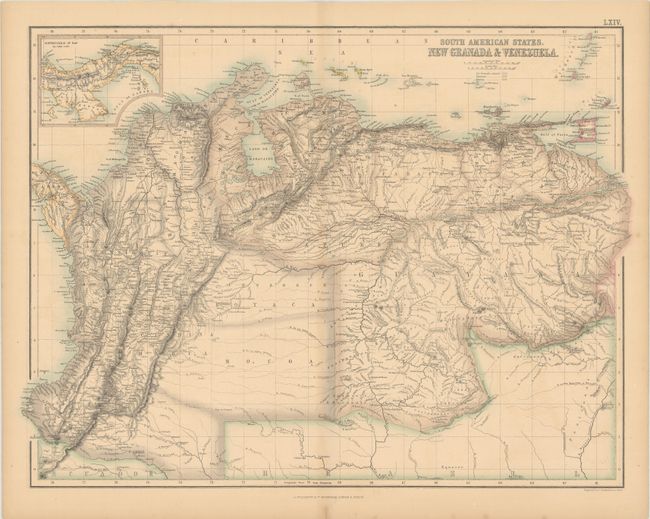 South American States. New Granada & Venezuela