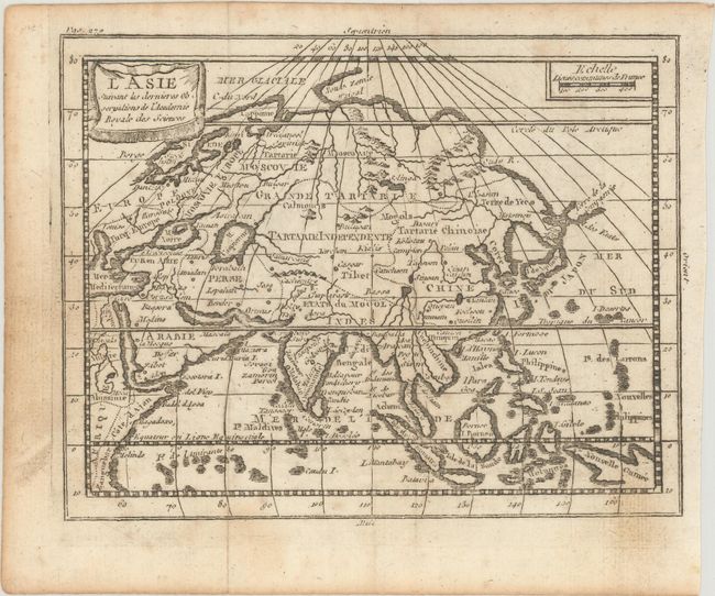 L Asie Suivant les Derniers Observations de l'Academie Royale des Sciences