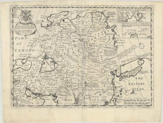 A New Map of Great Tartary, and China, with the Adjoyning Parts of Asia, Taken from Mr. de Fer's Map of Asia