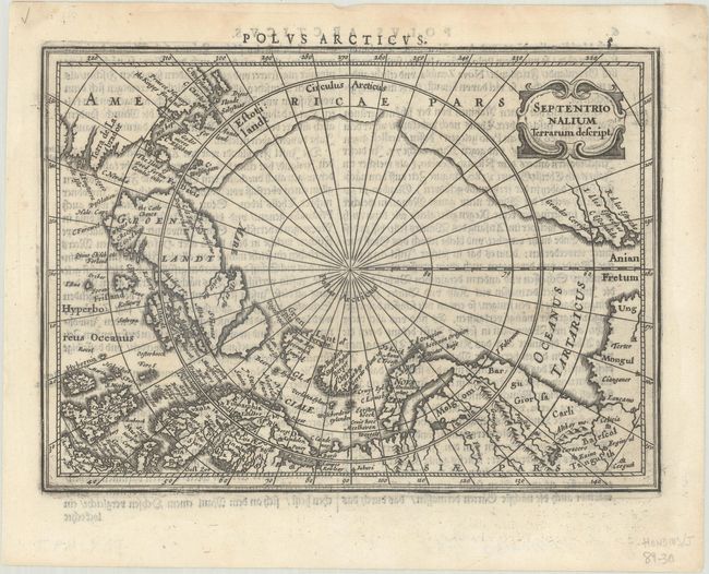 Septentrionalium Terrarum Descript.