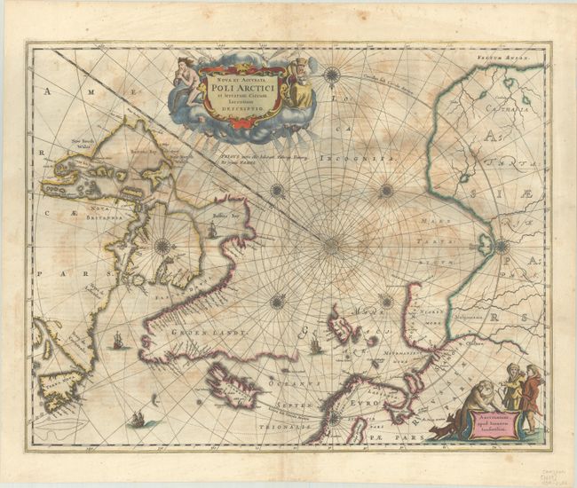 Nova et Accurata Poli Arctici et Terrarum Circum Iacentium Descriptio