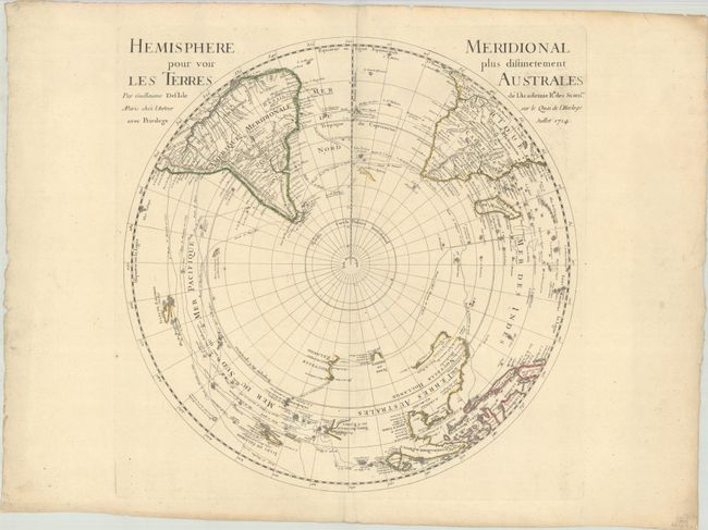 Hemisphere Meridional pour voir Plus Distinctement les Terres Australes