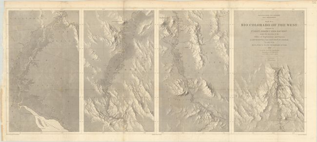 [Lot of 2] Map No. 1. [and] Map No. 2. Rio Colorado of the West...
