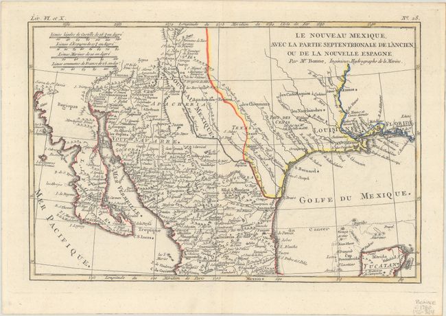Le Nouveau Mexique, avec la Partie Septentrionale de l'Ancien, ou de la Nouvelle Espagne