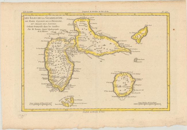 Les Isles de la Guadeloupe, de Marie Galante de la Desirade, et Celles des Saintes: Colonie Francoise dans les Antilles