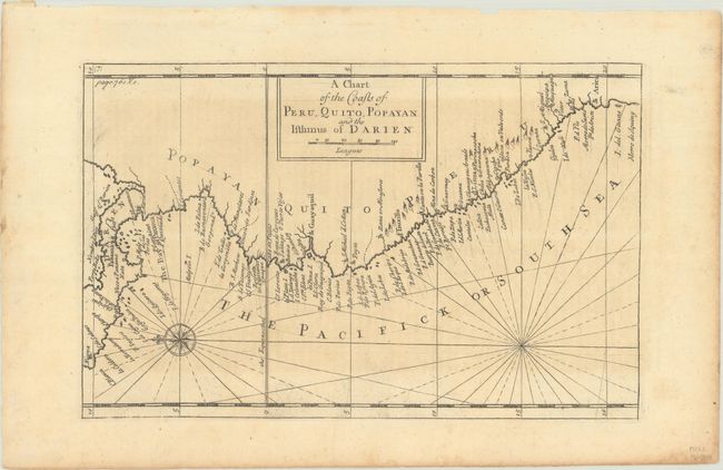 A Chart of the Coasts of Peru, Quito, Popayan and the Isthmus of Darien