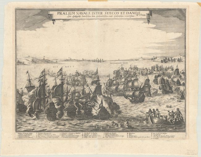 Praelium Navale Inter Suecos et Danos ... 1644