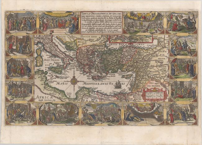 Tabula Geographica, in qua Omnes Regiones, Urbes, Oppida, et Loca Describuntur, Quorum Mentio Fit in Actis et Epistolis Apostolorum, et Apocalypsi...