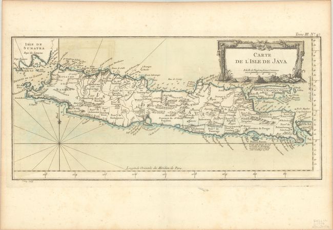 Carte de l'Isle de Java