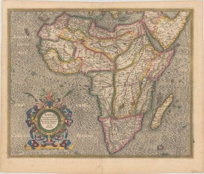 Africa ex Magna Orbis Terre Descriptione Gerardi Mercatoris Desumpta, Studio & Industria