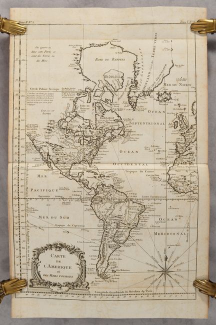 Le Petit Atlas Maritime Recueil de Cartes et Plans des Quatre Parties du Monde. Second Volume. Contenant l'Amerique Meridionale et ses Details