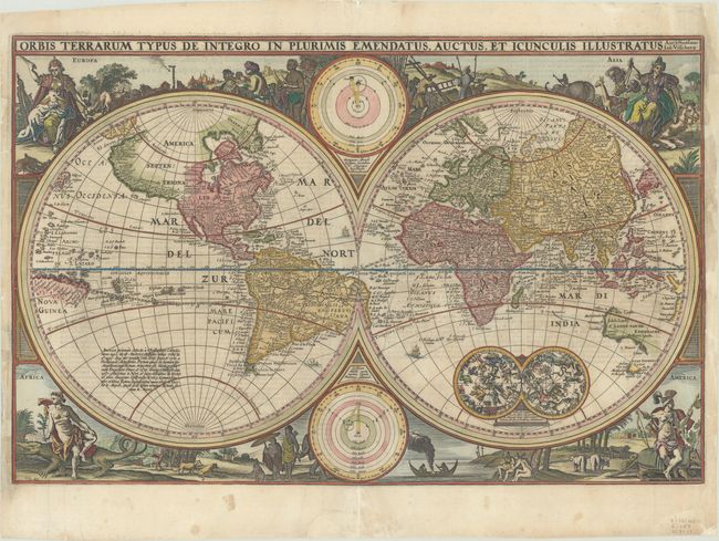 Orbis Terrarum Typus de Integro in Plurimis Emendatus, Auctus, et Icunculis Illustratus