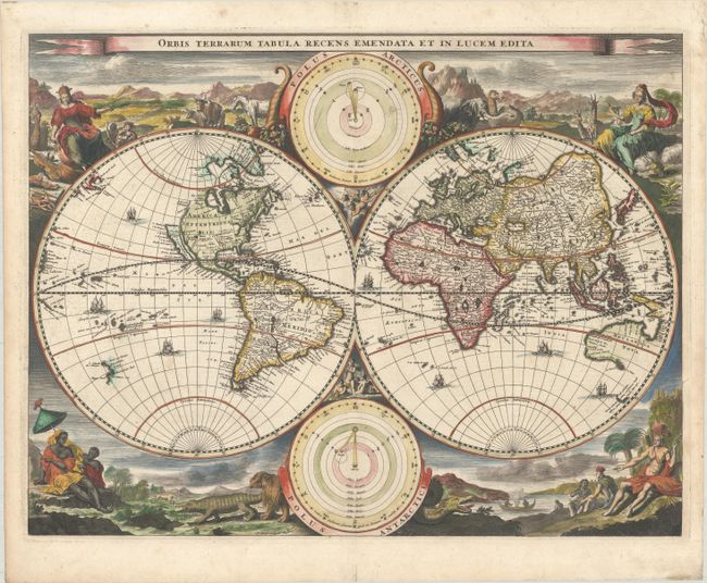 Orbis Terrarum Tabula Recens Emendata et in Lucem Edita