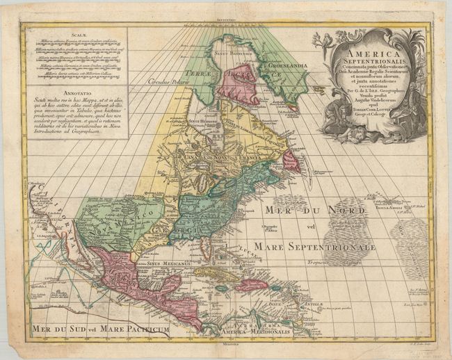 America Septentrionalis, Concinnata Juxta Observationes Dnn Academiae Regalis Scientiarum et Nonnullorum Aliorum, et Juxta Annotationes Recentissimas