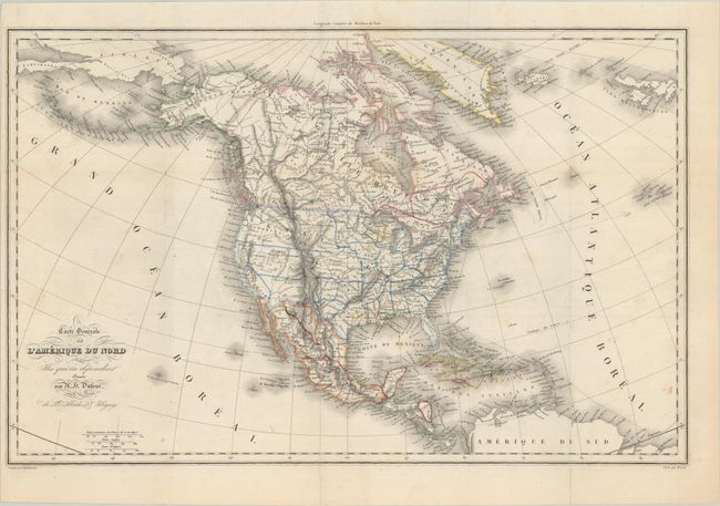 Carte Generale de l'Amerique du Nord et des Iles qui en Dependent...
