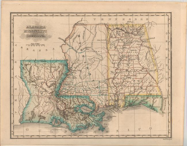 Alabama Mississippi and Louisiana