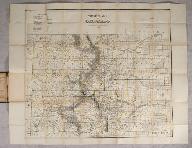 Thayer's Map of Colorado
