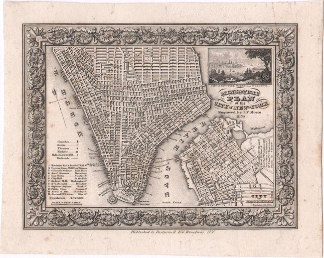 Miniature Plan of the City of New York