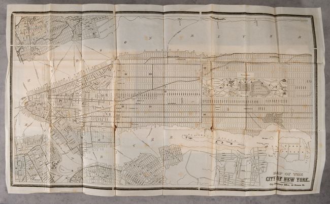 [Map in Book] Map of the City of New York [in] Trow's New York City Directory ... Vol. LXXVIII. For the Year Ending May 1, 1865