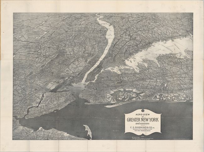 Aero-View of Greater New York and Environs