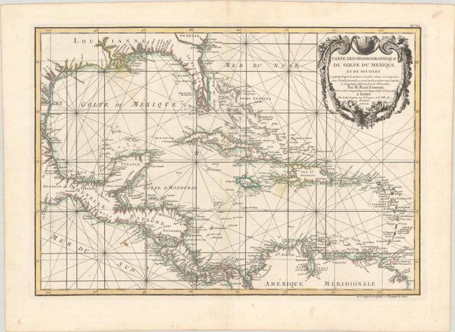 Carte Geo-Hydrographique du Golfe du Mexique et de ses Isles...