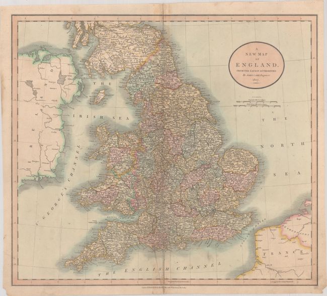 A New Map of England, from the Latest Authorities