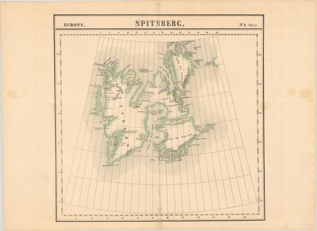 Europe. Spitsberg. No 1 (Ter)