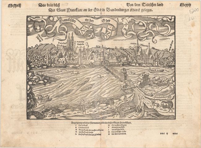 Franckfurt an der Oder Anno Dni 1548