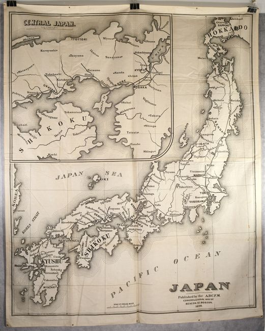 [Cloth Missionary Map] Japan