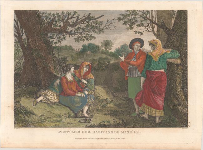 Costumes des Habitans de Manille