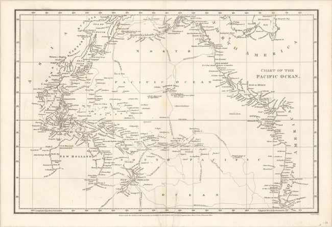 Chart of the Pacific Ocean