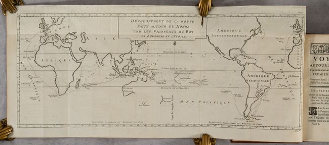 [3 Volumes] Voyage Autour du Monde, par la Fregate du Roi la Boudeuse, et la Flute l'Etoile; en 1766, 1767, 1768 & 1769...