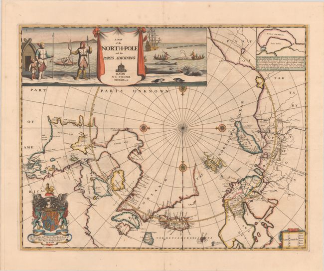 A Map of the North-Pole and the Parts Adioining