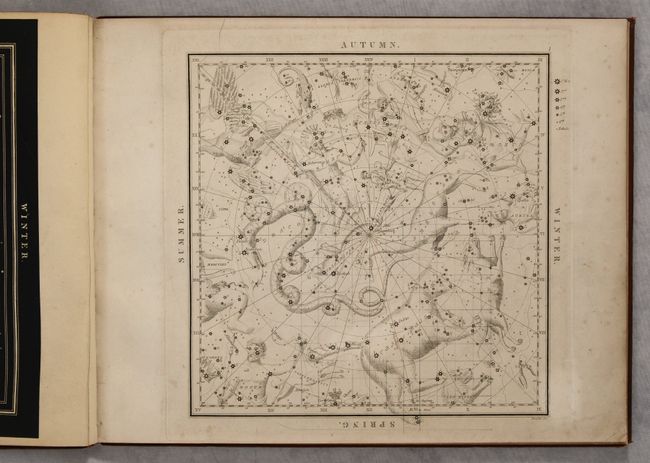 A Celestial Atlas Containing Maps of All the Constellations with Corresponding Black Maps of the Stars...