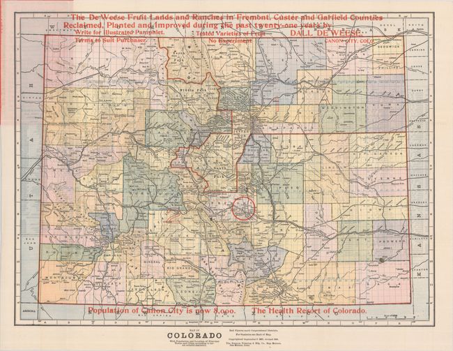 Map of Colorado