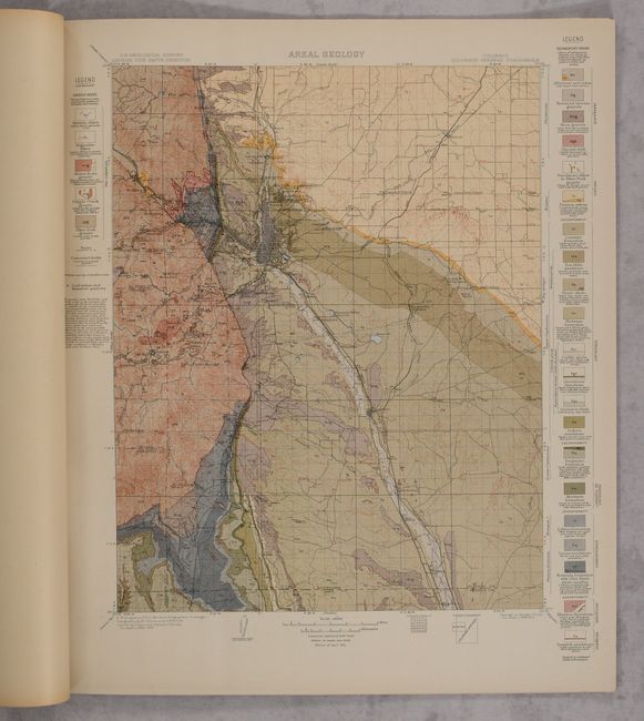 Geologic Atlas of the United States - Colorado Springs Folio Colorado