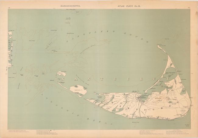 [Nantucket] Massachusetts. Atlas Plate No. 10