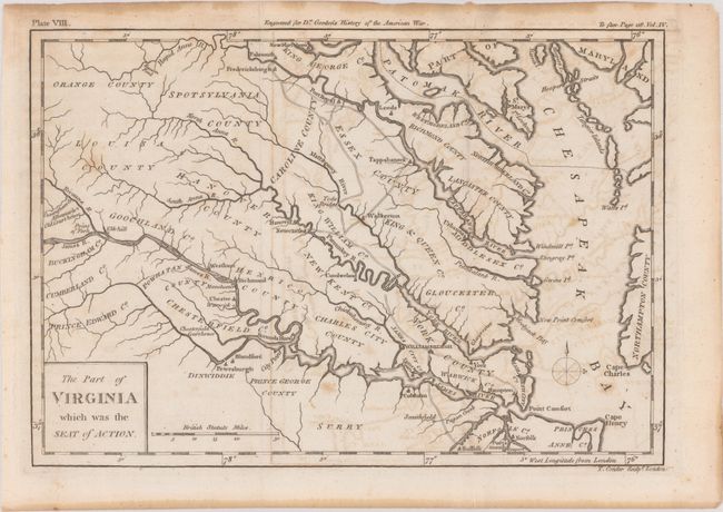 The Part of Virginia Which Was the Seat of Action