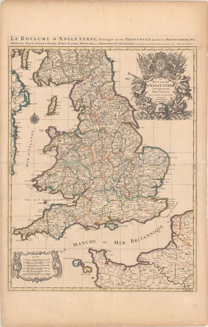 Le Royaume d'Angleterre Distingue en ses Provinces