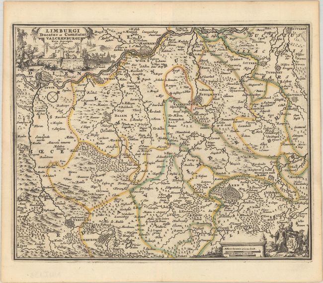 Limburgi Ducatus et Comitatus Valckenburgi Nova Descriptio