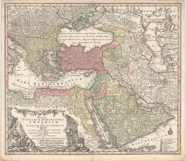 Magni Turcarum Dominatoris Imperium per Europam, Asiam, et Africam...