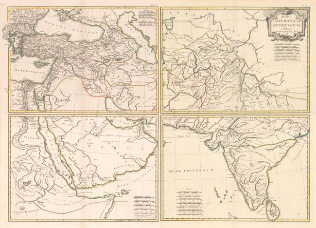 [On 4 Sheets] Mappa Imperiorum Antiquorum