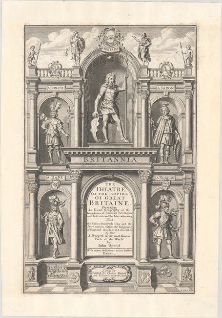 The Theatre of the Empire of Great Britaine. Presenting an Exact Geography of the Kingdomes of England Scotland and Ireland and the Isles Adjoyning with the Shires Hundreds Citys and the Shire Townes...