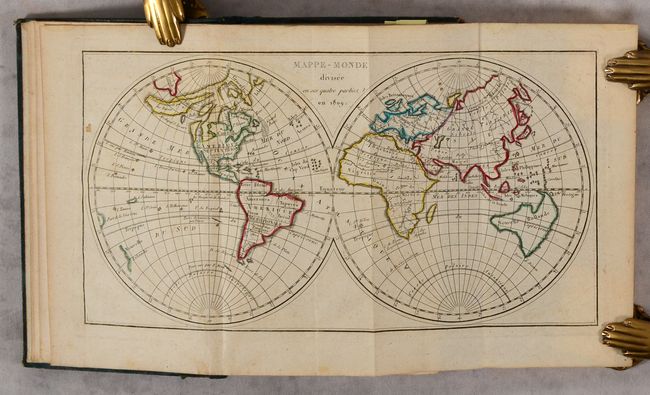 Atlas et Tables Elementaires de Geographie Ancienne et Moderne...