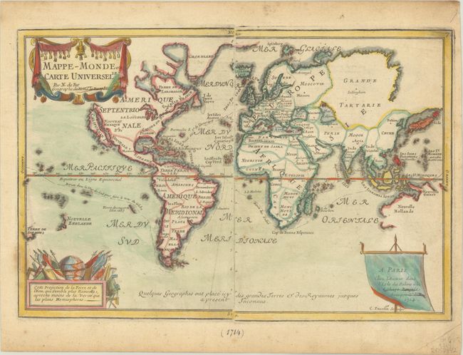 Mappe-Monde ou Carte Universelle