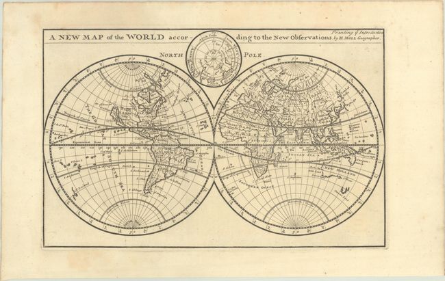 A New Map of the World According to the New Observations